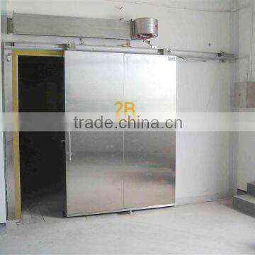 PU Panel cold room sliding door to India