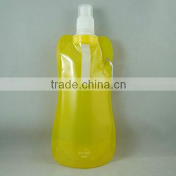 Singapore BPA free plastic kids foldable water bottle