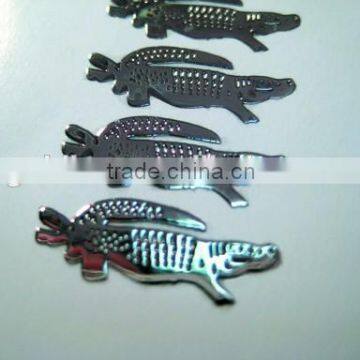 decorate metal badge or metal sticker from label makers in China                        
                                                Quality Choice