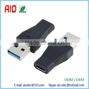 Laptop USB 3.0 Male to USB 3.1 Type C Female Data Converter Desktop USB3.1 Type-C to USB-C female port OTG Adapter