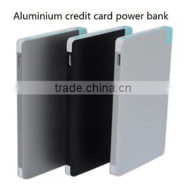 portable power source credit card power bank 4000mAh recharger power bank pcba