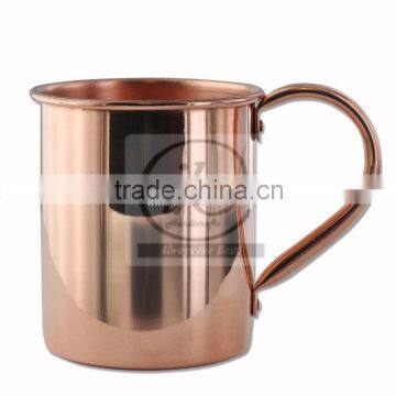 solid 12 OZ,14 OZ, 24 OZ copper mule mug