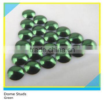 Loose Aluminum Dome Studs Hotfix Green Metal Copper Dome Studs