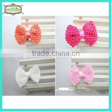 Fashion hot sale 7*8cm fabric flower hat accessories