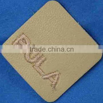 Practical High-ranking Metal Leather Jeans Patches