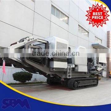 China supplier High performance obsidian mobile crushing plant price