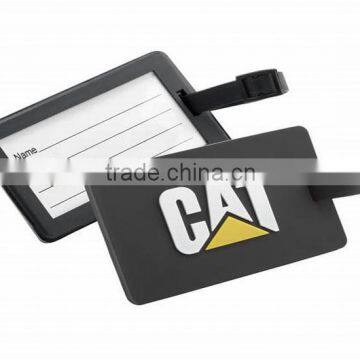 High quality 3D rubber luggage tag,plastic luggage tag,PVC luggage tag