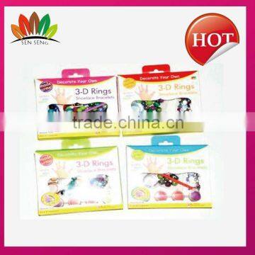 Educational Toys for Kids-3D DIY Rings,Shoelace,Bracelet