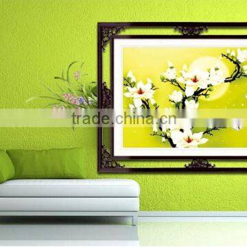 Magnolia Flower 2014 New 3D Cross Stitch photo-2