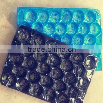 China Supplier Plastic container punnet (black,for packing Apple)