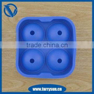 2015 Hotsale Eco-friendly silicone sphere ice mold/ ice spheres mould