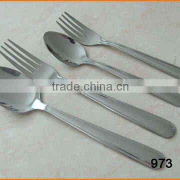 973 Middle Polish Heavy Duty Flatware