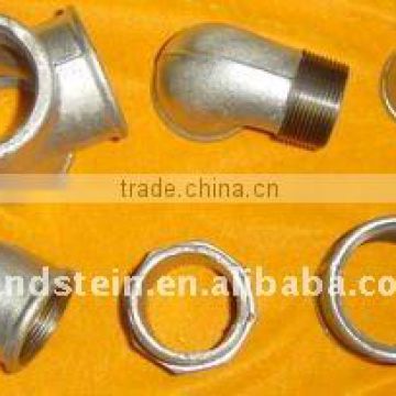 Malleable iron pipe fittings