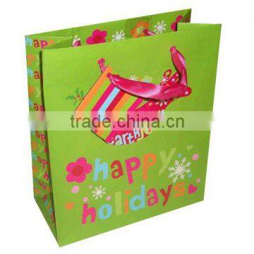 color printing paper high quality cheap personalized gift bags