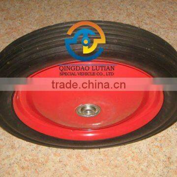 solid rubber wheel