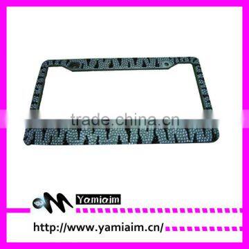 Bling Rhinestone License Plate Frame