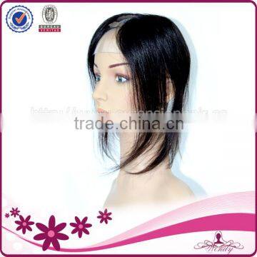 brazilian hair u part wigs100% handmade by skilled worker sillky straight natural color