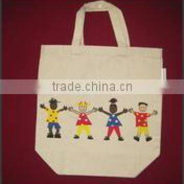 Cotton Bag With Multi-Color Print