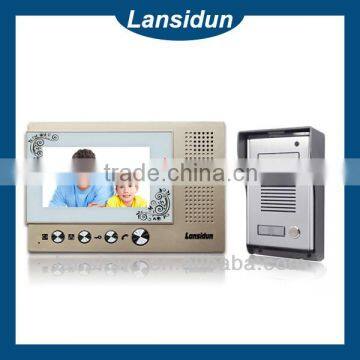 Cheap 4.3 inch video door phone with push button