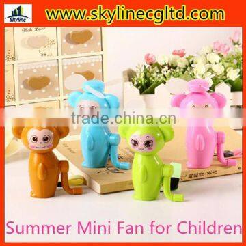 Summer toy for children portable Mini Fan with multi styles