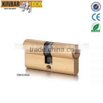 Brass double cam lock cylinder