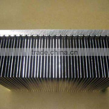 DIY custom extruded aluminum heatsink price per kg from shanghai BV ISO certificated