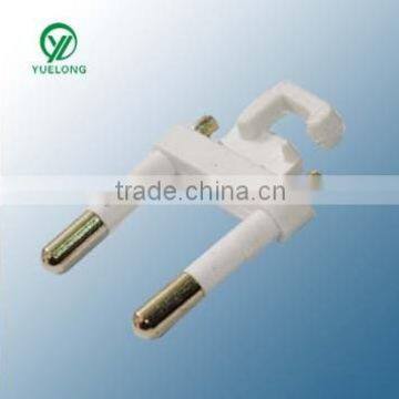 XY-A-025 Hot sell europe 2 flat pin plug with ROHS