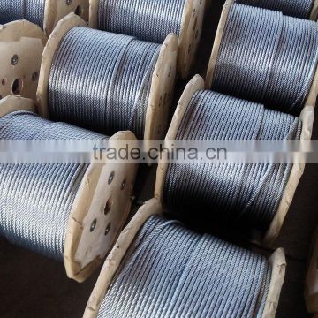 7*19 steel wire rope with protective coating