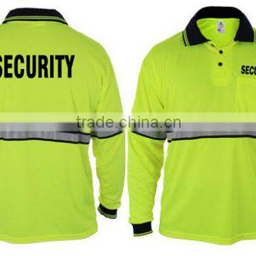Uniform Police 3M Reflective Security Uniform Security Guard Uniforms Hi-vis Polo photo-5