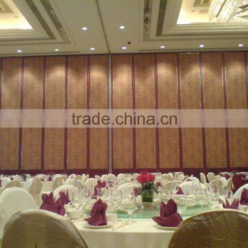 china aluminium folding wall partition for convention&exhibition centre