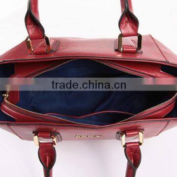 R02 Classic Design Burgundy Color Women Handbag Wholesale China photo-4