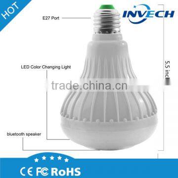 Bluetooth Enabled,multicolored, Efficient Smart LED Light Bluetooth Speaker Led Bulb photo-3
