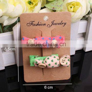 Kraft Paper Hair Card for Clip Display Hanging photo-2