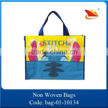 Reusable eco friendly printed matt sugar shopping bag