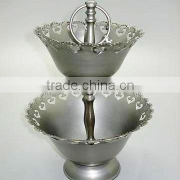 Fruit Bowl, Metal Fruit Bowl, Table Decor