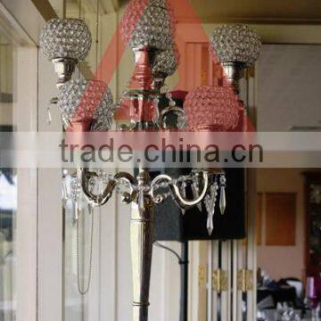 Crystal Candelabra, Silver Candelabra, Hot Selling Candelabra, 9 Arm Candelabra