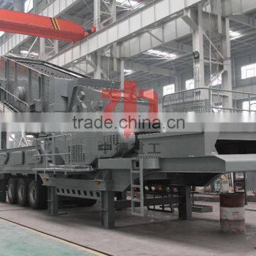 ZD1349E912 Wheel Mobile Crushing Station