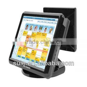 Electronic Cash Register Pos Machine With Dual Screen Dual Core Pos for Restaurant Pos System Cash Register photo-2