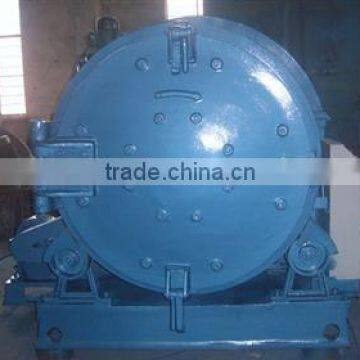 02 Q31 Surface Rust Stripping Rolling Drum Tumblast Cleaning Machine