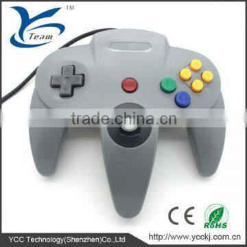 Gray wired joystick for nintendo 64 for N64 controller