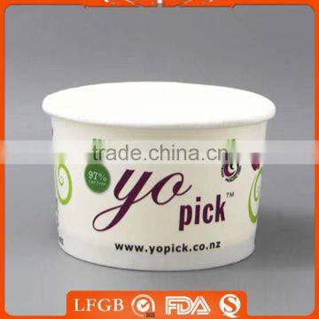 Wholesale High Qulity Disposable Yogurt Plastic Cups ,frozen yogurt paper cups