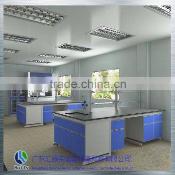 Anti - acid alkali laboratory styles island working bench