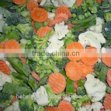 Frozen style fresh Chinese 4-mixed vegetables 2015