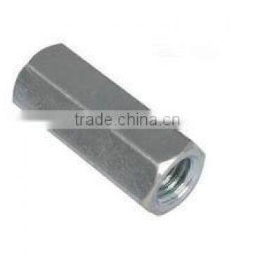 Zinc plated hex coupling Nuts