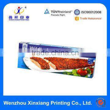 Disposable food packaging take-away box