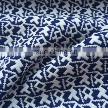 Spring Summer Polyester Woven Jacquard Fabric for Dress photo-3