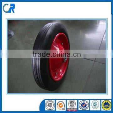 Rubber Wheel From Qingdao Yinzhu Wheel Barrow Solid Rubber Tire photo-2