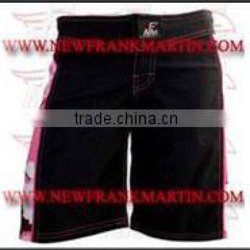 Black & Pink Ladies Cut Mma-Board Short FM-896-L-342