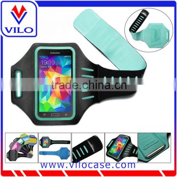 GYM earphone hole jogging sports armband for running