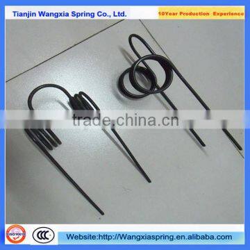 Carbon steel helical double torsion spring